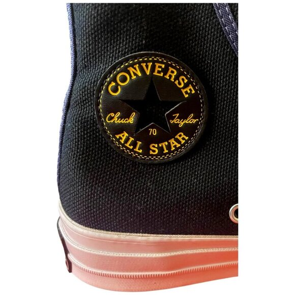 Converse Chuck 70 Varsity High Black Recycled Canvas M 6.5 W 8.5 - Picture 4 of 14